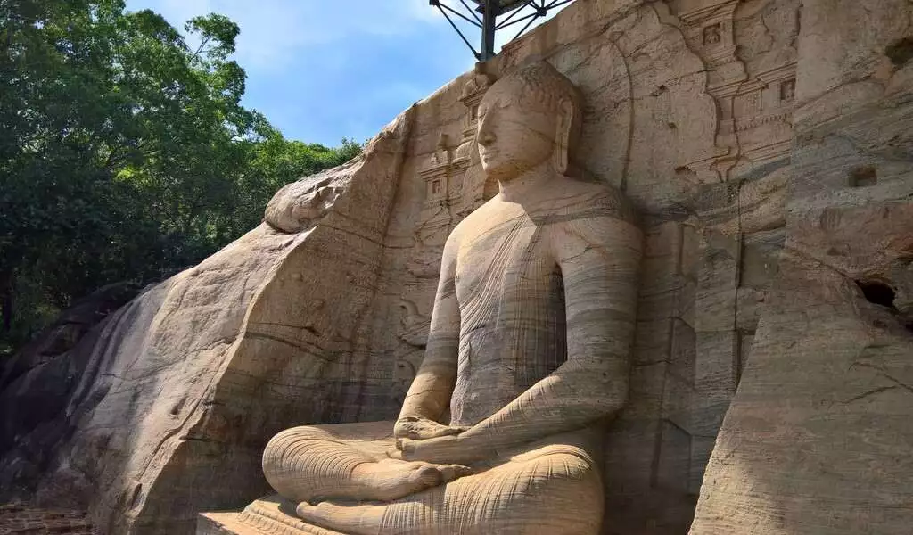 Polonnaruwa Buddha Statue